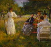 Edmund Tarbell’s “In the Orchard” on Display at Cheekwood’s Museum of Art, Nashville, Tennessee